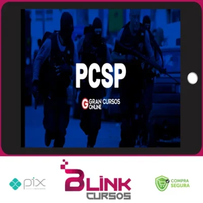 PCSP Polícia Civil do Estado de São Paulo: Delegado de Polícia (Preparação para Prova Escrita + Simulados + Diferenciais Exclusivos) - Gran Cursos