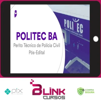 POLITEC-BA (Perito Técnico de Polícia Civil) Pacote - 2022 (Pós-Edital) - Estratégia Concursos