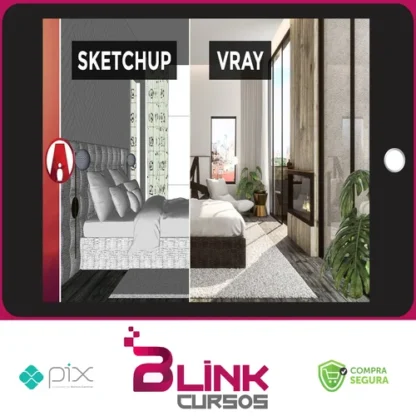 SketchUp Rendering with VRay Next - Lynda [INGLÊS]