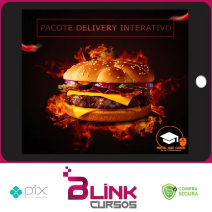 Pacote Delivery Interativo Sistema Deliverys - Hugo Cursos