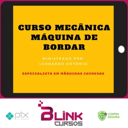 Curso Mecânica Máquina de Bordar - Leonardo Antônio Santos