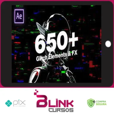 [PACK] Videohive: 650+ Glitch Elements - VCGMotion [INGLÊS]