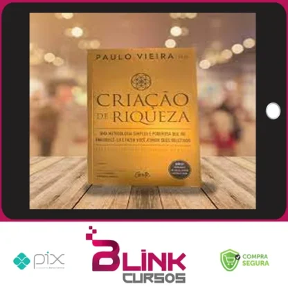 Criação de Riqueza: Uma Metodologia Simples e Poderosa que Vai Enriquecê-lo e Fazer Você Atingir seus Objetivos - Paulo Vieira