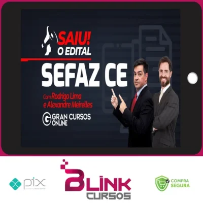 SEFAZ CE: Analista Jurídico - Gran Cursos Online