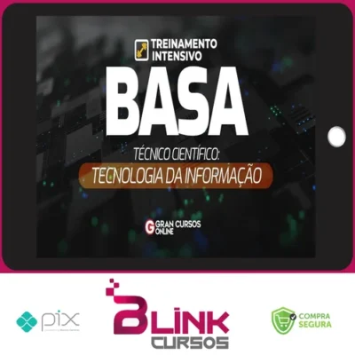 BASA: Tecnologia da Informação + Treinamento Intensivo (Pós-Edital) - Gran Cursos Online