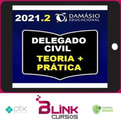 Delegado Civil Teoria e Prática 2021 - Damásio