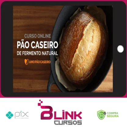 Pão Caseiro de Fermento Natural - Adriano Ribeiro