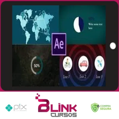 Adobe After Effects Infographics & Data Visualization - Nshuti Paulin [INGLÊS]