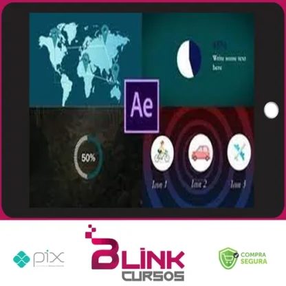 Adobe After Effects Infographics & Data Visualization - Nshuti Paulin [INGLÊS]