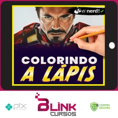 Colorindo a Lapis - Ei Nerd