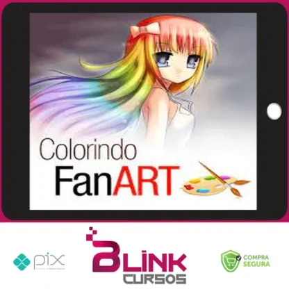 Curso de Pintura: Colorindo Fanart - Mayara Rodrigues