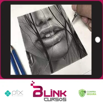 Desenho Realista com Lápis de Cor - Cleison Magalhães