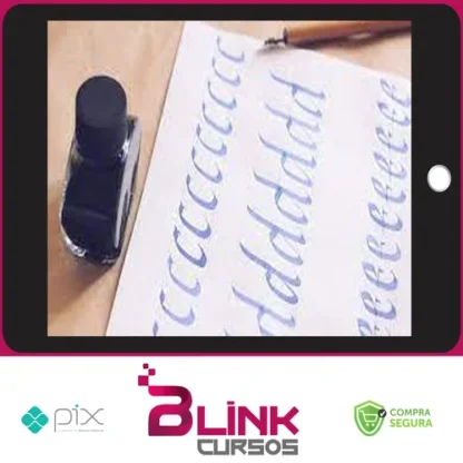 Italic Calligraphy Go from zero to hero in few hours! - Chinmay Kulkarni [INGLÊS]