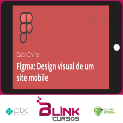 Alura: Figma, Design Visual de um Site Mobile - André Lisboa