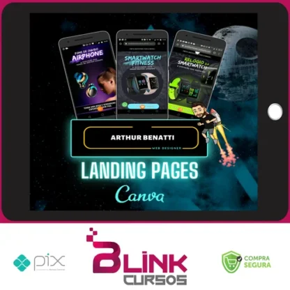 Landing Canva - Arthur Benatti