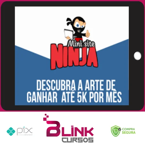 Mini Site Ninja 2.0 - Venha Ser Um Ninja