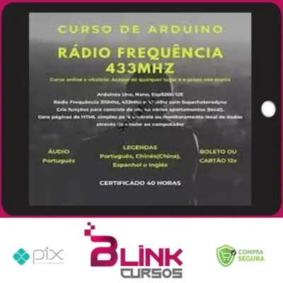 Arduino: Radio Frequência 433mhz - Gilson de Freitas