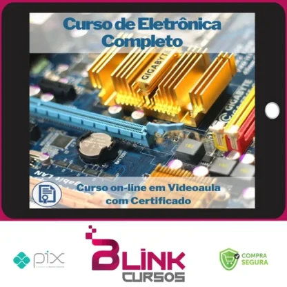 Curso de Eletronica em 5 Dvd (Video Aula) - Autor Não Informado