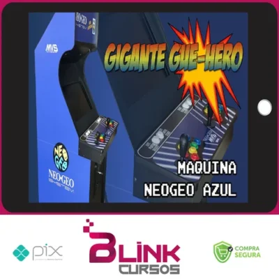Eletrônica Para Arcades Fliperama - Gigante Gue-Hero