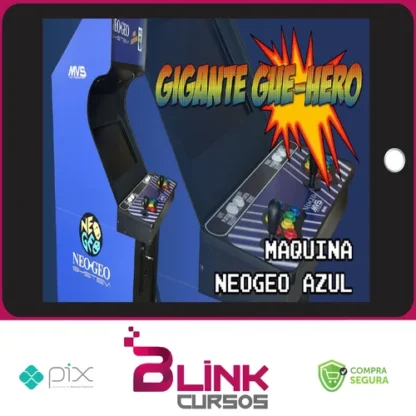 Eletrônica Para Arcades Fliperama - Gigante Gue-Hero