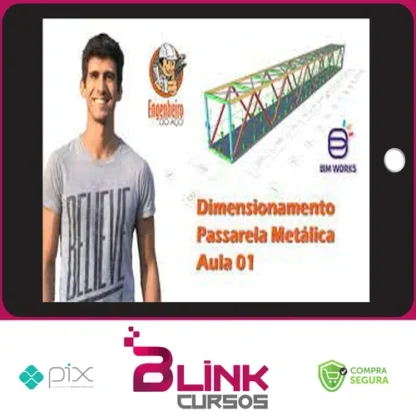 Dimensionamento de Passarela Metálica 25M - Ítallo Bernardo