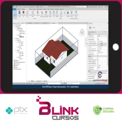 Revit Mep Básico: Projeto Hidrossanitário de Residência Popular - Isabela Ribeiro