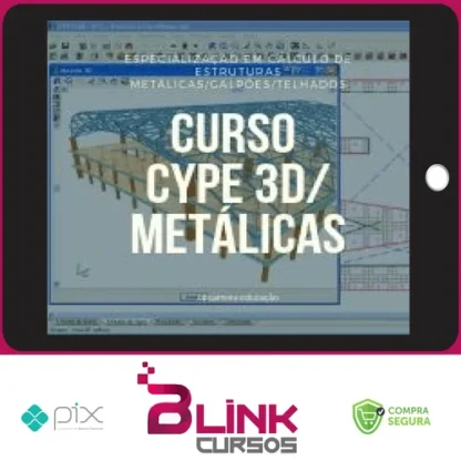 Curso Cype Metálicas 3D - Escola do Software