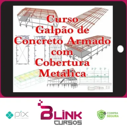 Cypecad: Barracão com Cobertura Metálica - Ítallo Bernardo