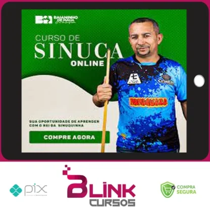 Curso de Sinuca - Baianinho de Mauá