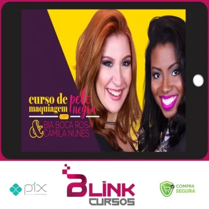 Curso de Maquiagem Para Pele Negra - Bianca Andrade E Camila Nunes