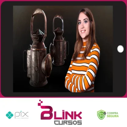 DOMESTIKA: Criação de Props Realistas para Videogames - Paula Sánchez-Ferrero Ruiz [ESPANHOL]
