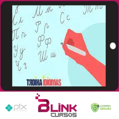 Curso de Russo Online: Escrita em Letra Cursiva - Dimitri Olegovich Bobrovnikov