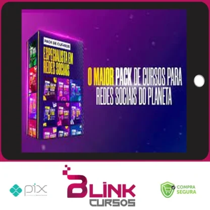 PACK de cursos para Redes Sociais pelo celular - Sandro Sanper