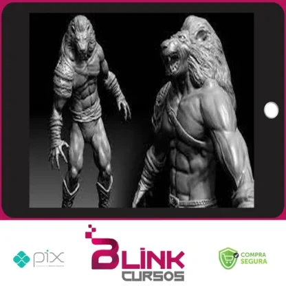 Character Base Mesh Sculpting in ZBrush - Sumanta Das [INGLÊS]