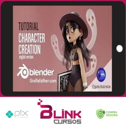 Gumroad: Character Creation in Blender - Giulia Marchetti [INGLÊS]
