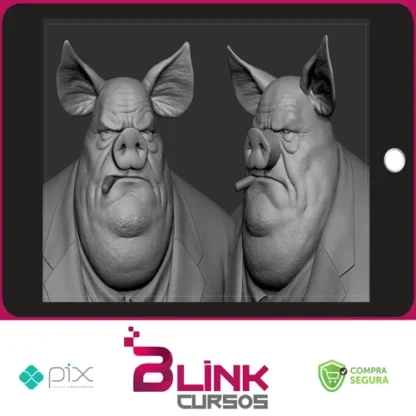 LookDev de Personagem 3D - Yan Blanco