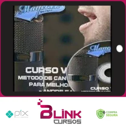 Curso Vocal: Método de Canto Completo para Melhorar a Voz - André Fantom