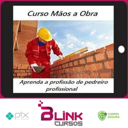 Curso de Pedreiro - Mãos à Obra