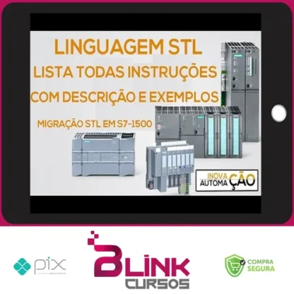 Aprenda Linguagem Stl do Clp da Siemens - Wagner Sombra