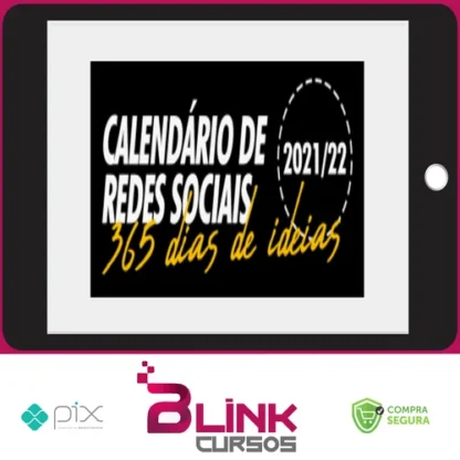 Calendário - 365 Dias De Conteúdo - Postar Pra Vender