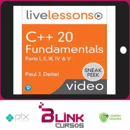Oreilly: C++20 Fundamentals Part 1 - Paul J. Deitel [Inglês]