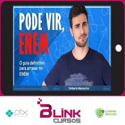 Pode Vir, Enem: O Guia Definitivo para Arrasar no ENEM - Umberto Mannarino