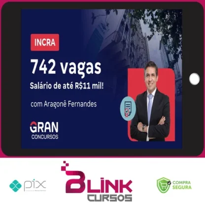 INCRA, Conhecimentos Básicos: Cargos de Analista, Administrativo, Reforma e Desenvolvimento Agrário e Engenheiro Agrônomo - Gran Cursos Online