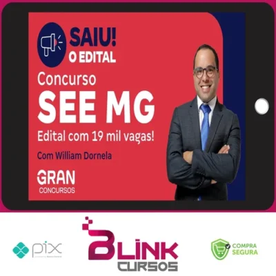 SEE MG: Professor de Educação Básica, Matemática (Pós-edital) - Gran Cursos Online