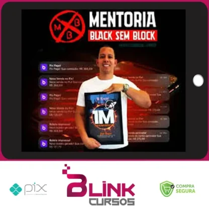 Mentoria Black Sem Block (Kwai Ads) - Wellington Crus